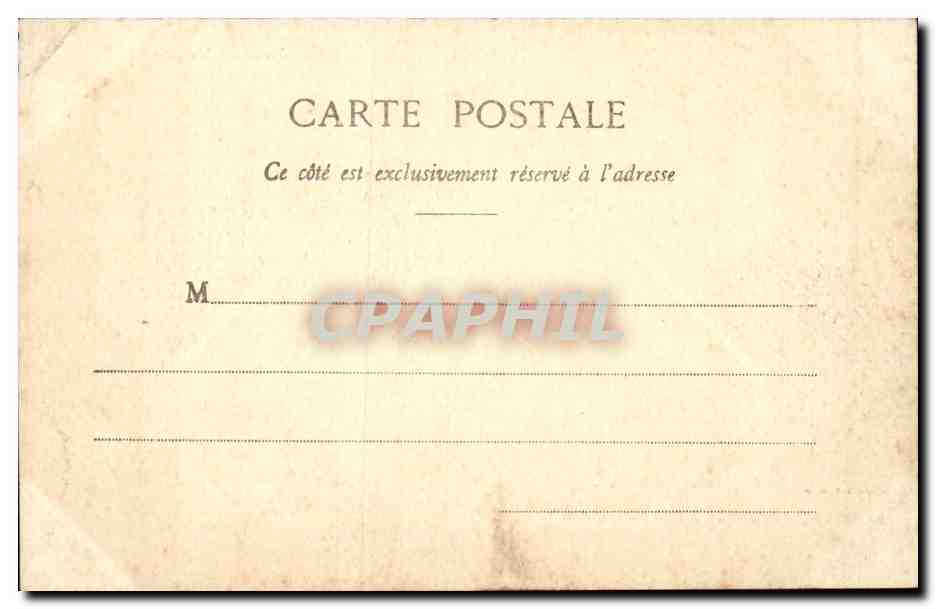 Pres Angeles - Interieur du Chateau de Peaucens - CPA  — Rückseite