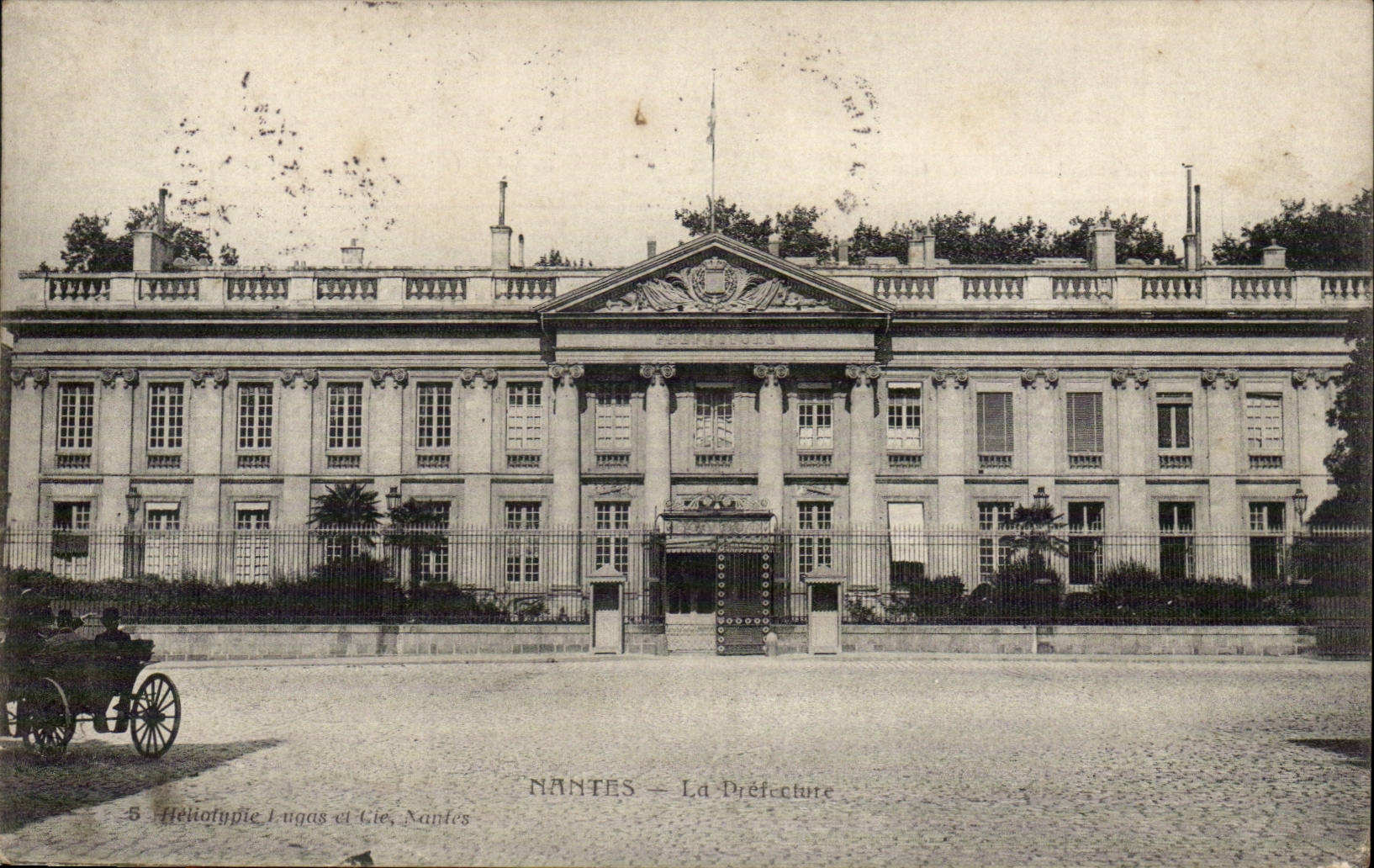 Nantes - La Prefecture - CPA 