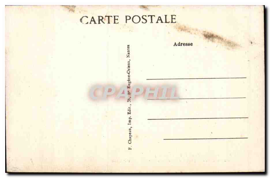 La Baule les Pins - Au Parc Dryades - L'avenue - CPA  — Rückseite