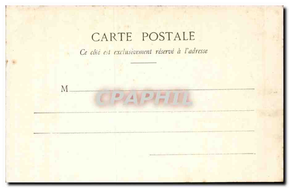 Nancy - Fontaine d'Amphitrite - - CPA  — Verso