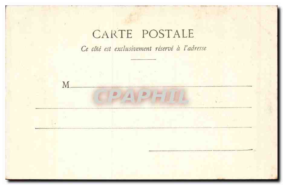 Nancy - Hemicycle de la Carriere - Palais du Gouvernement - CPA  — Verso