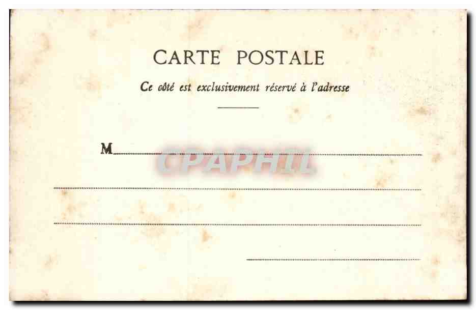 Nancy - Hemicycle de la Carriere - Palais du Gouvernement - CPA  — Verso