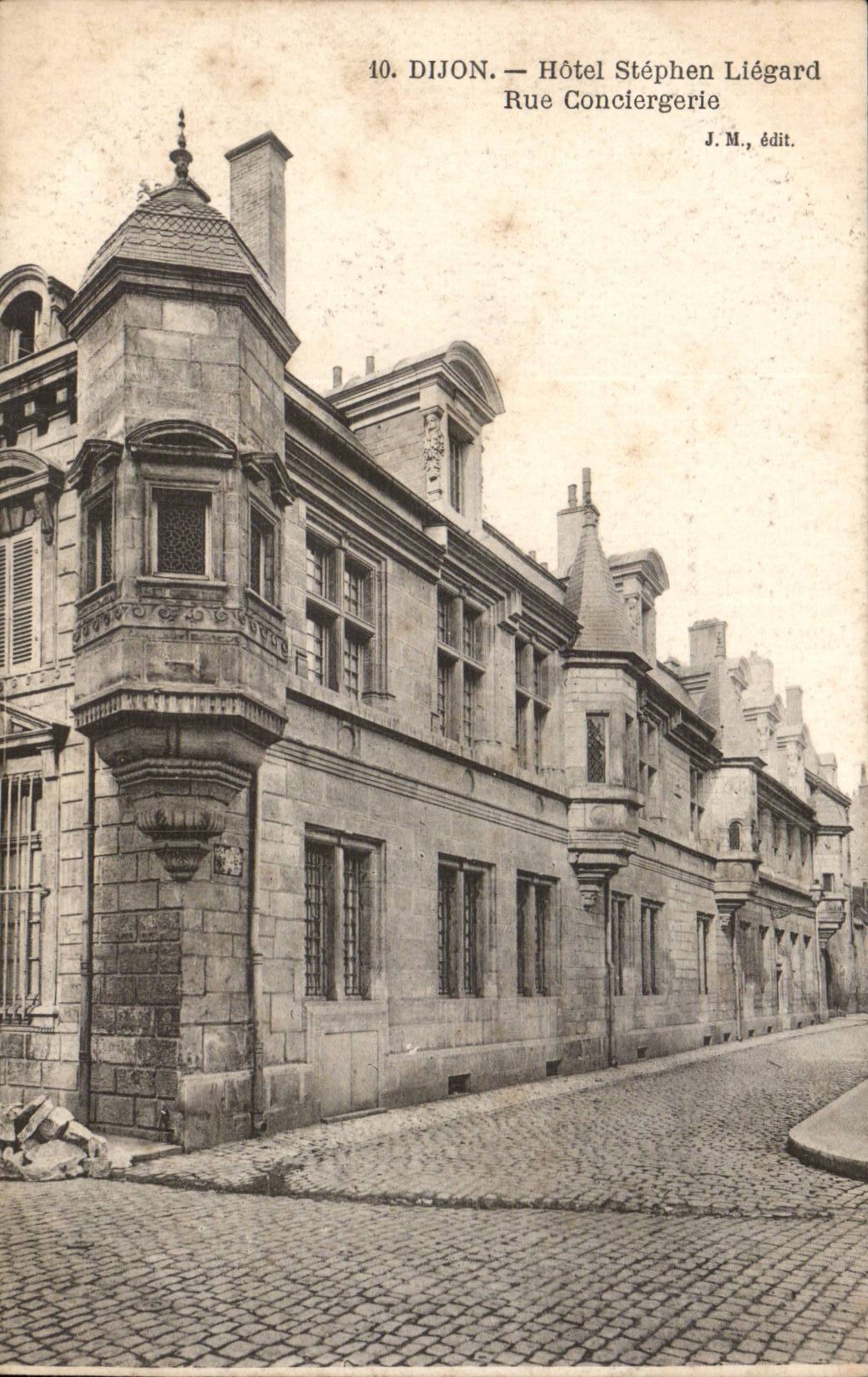Dijon - Hotel de Stephan Llegard - Rue Conciergerie - CPA 