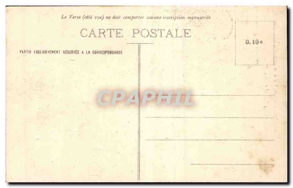 Marseille - Statue de Notre Dame de la Garde - Veneree dans la Crypte - CPA  — Verso