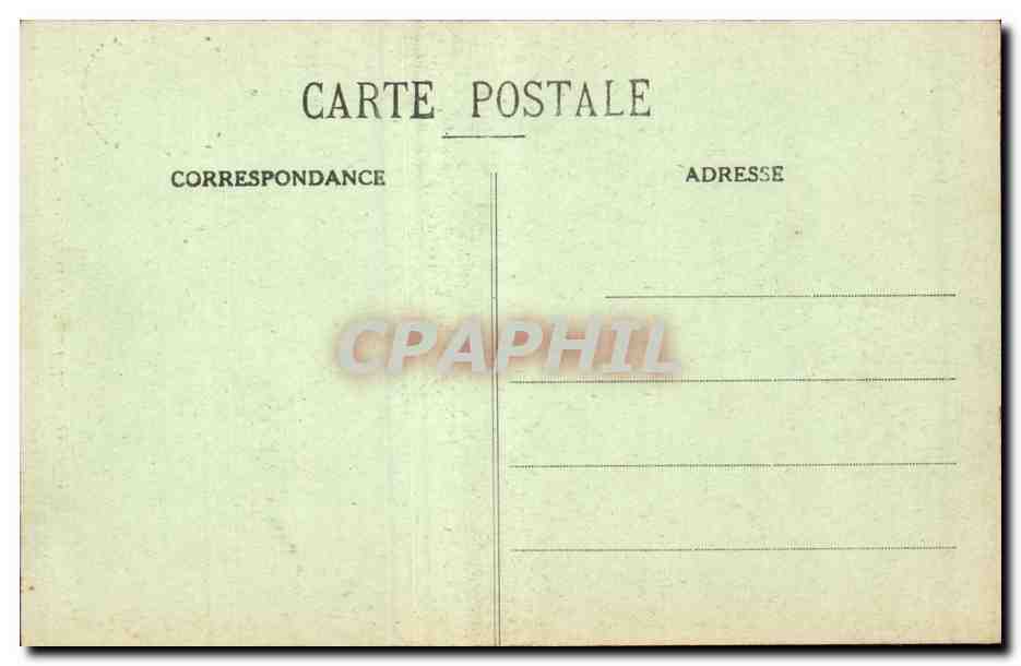 Marseille - Statue de Notre Dame de la Garde - d'apres une gravure de 1520 - CPA  — Verso