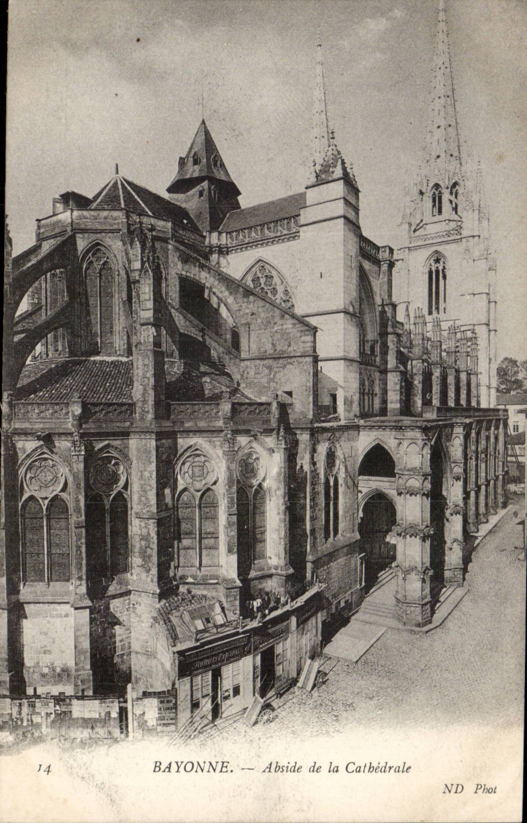 Bayonne - Abside la Cathedrale - CPA 