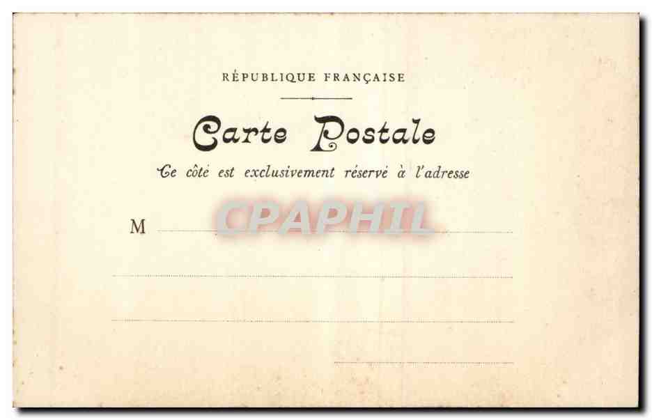Rouen - La Haute Vieille Tour - CPA  — Verso