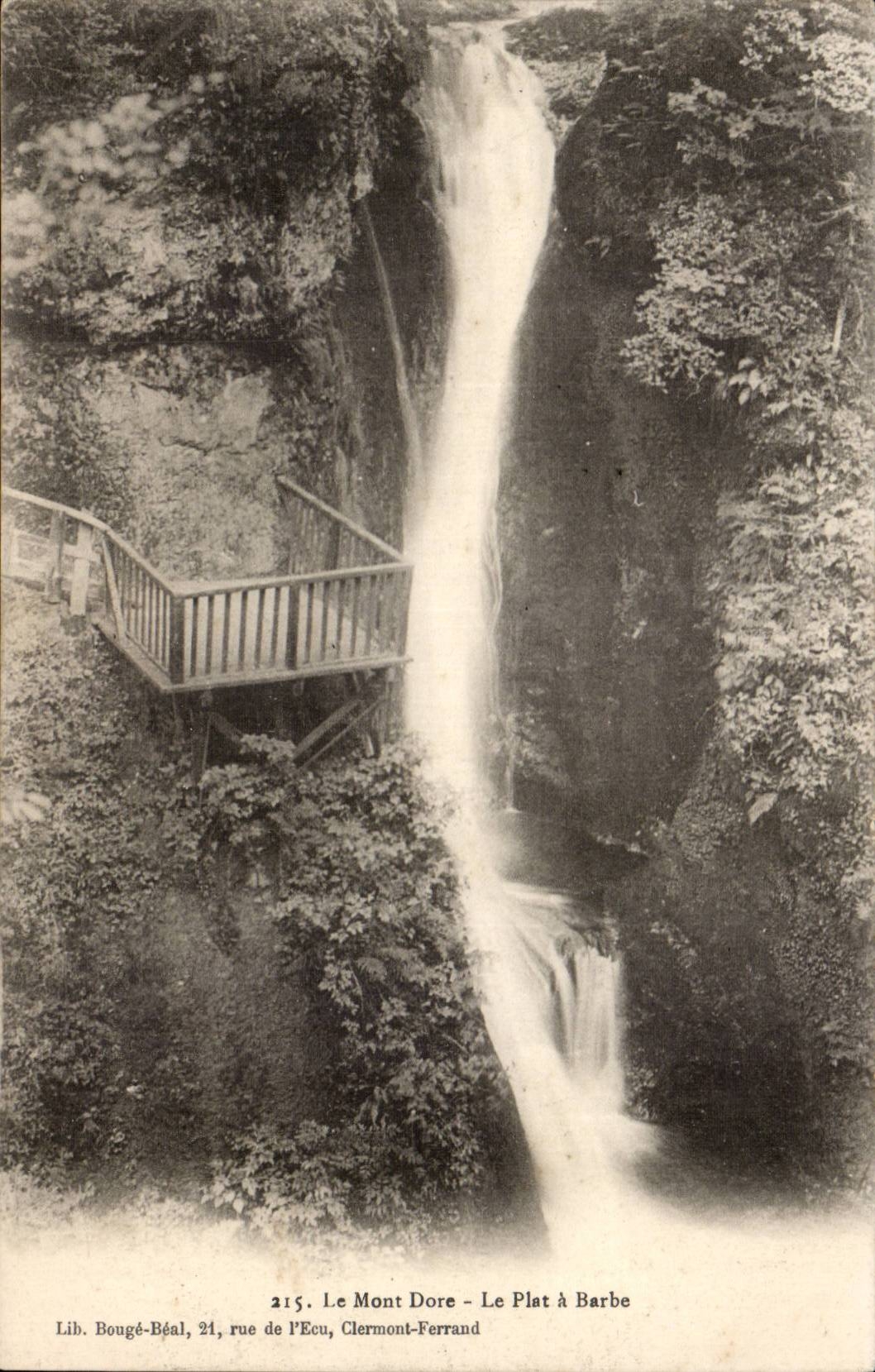 Le Mont Dore - Le Plat a Barbe - CPA 
