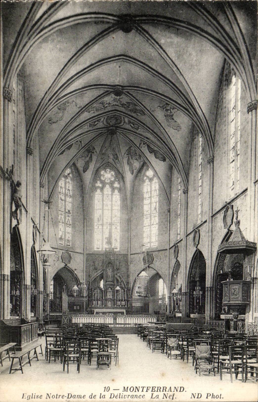 Église Notre-Dame de la Délivrance — La Nef — Montferrand