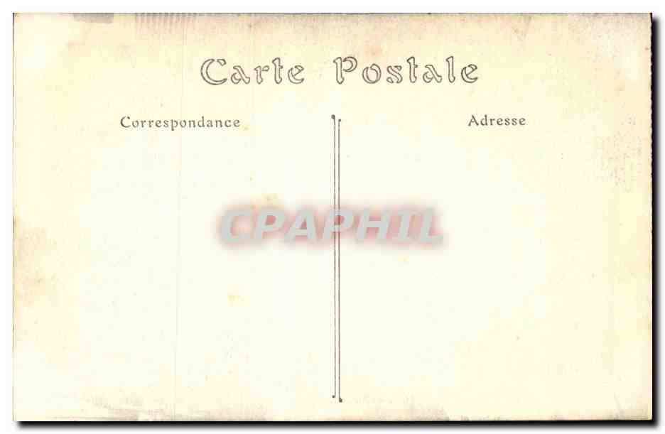 Montferrand CPA Maison de Lucrece — Rückseite