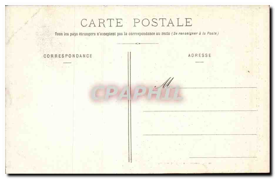 Nyons CPA Beffroi et le clocher de la cathedrale — Rückseite