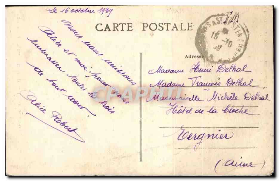 Domfront-la-Compassion — L'Église reconstruite — Gallica-Bruididier, n°167 — Back