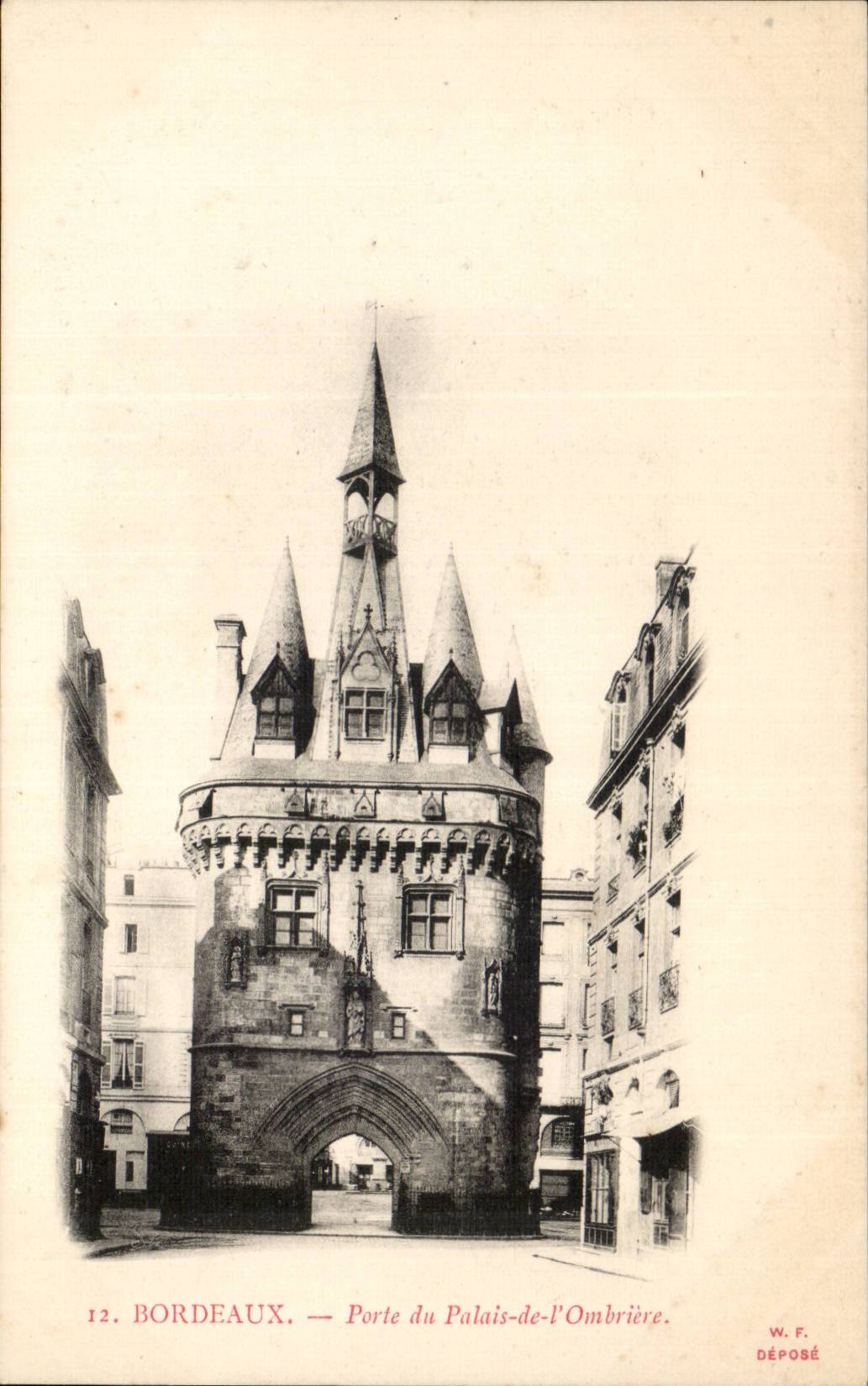 Bordeaux CPA Porte Sdu palais de l'ombriere