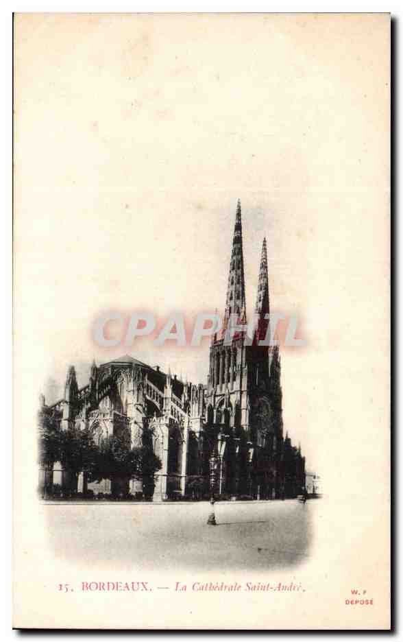 Bordeaux CPA La cathedrale Saint Andre