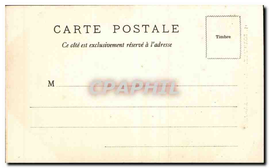 Bordeaux CPA La cathedrale Saint Andre — Verso