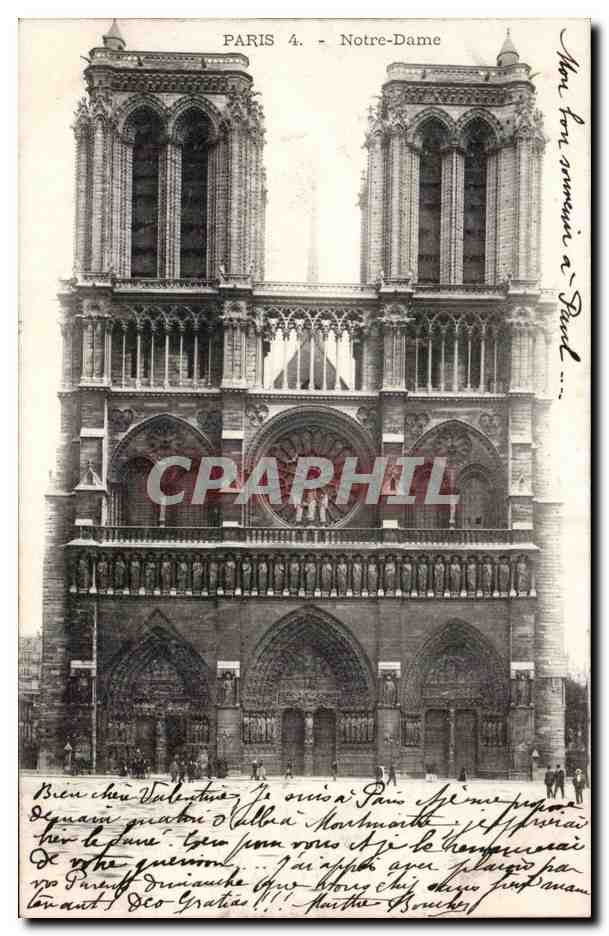 Paris CPA Notre DAme