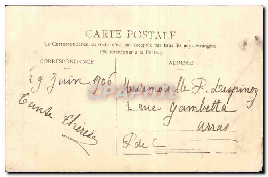 LUXEUIL-les-BAINS - Tour de l'Hôtel-de-Ville — Rückseite