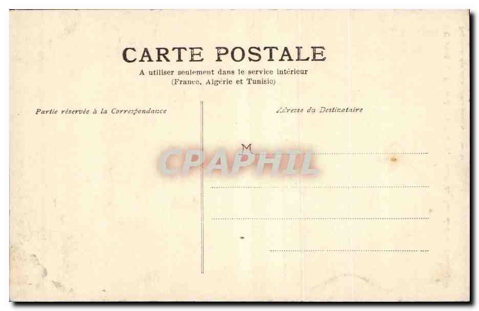 Grenoble CPA Cascad du Boulor massif de Belledonne — Rückseite
