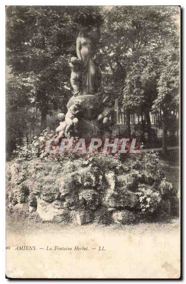Amiens CPA La fontaine Herbet