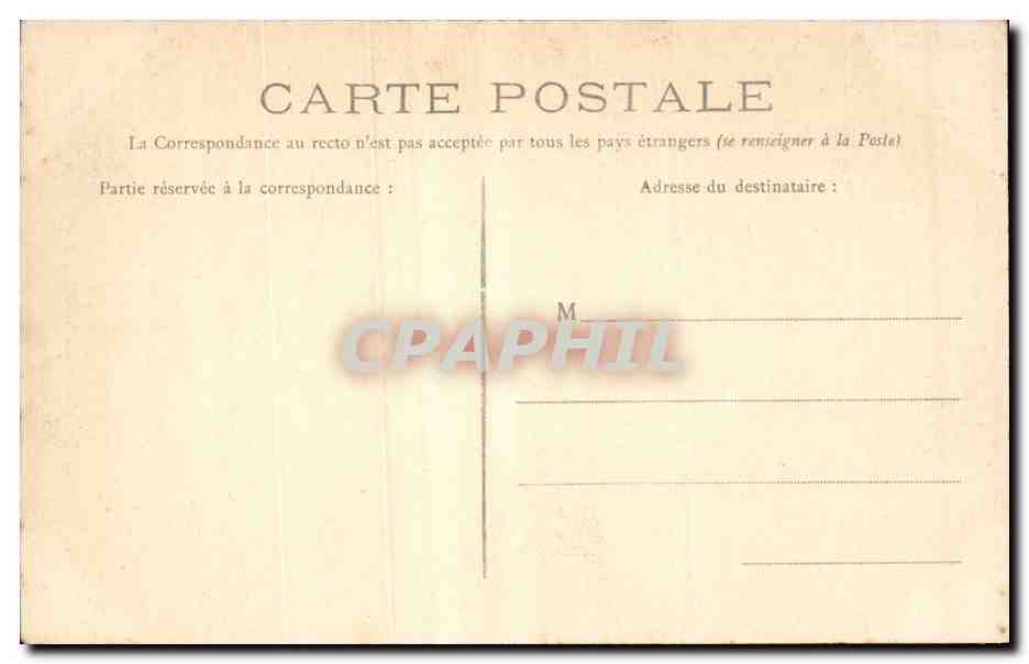 Pougues les Eaux CPA Allee des soupirs — Rückseite