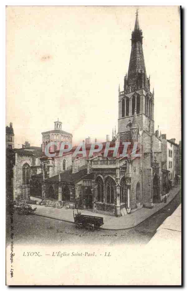 Lyon cPA Eglise sAint Paul