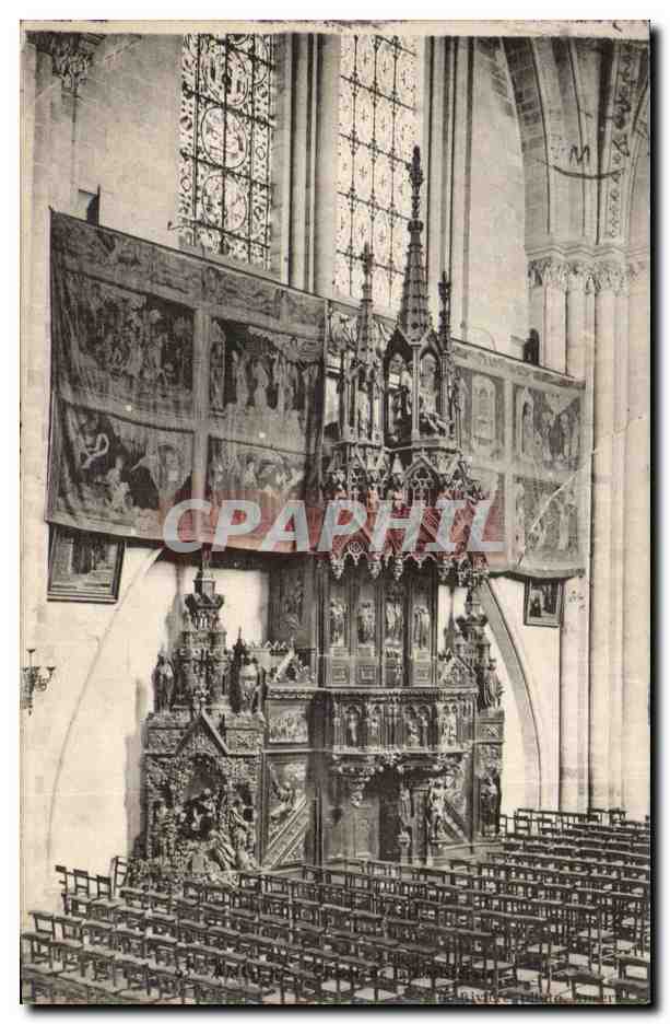 CPA Angers Chaire de la cathedrale