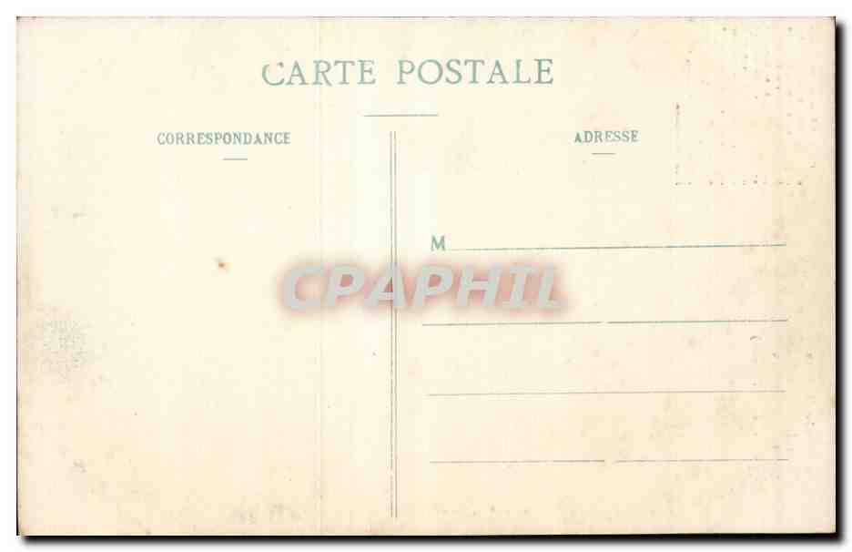 CPA luxeuil les Bains La maison carree — Rückseite