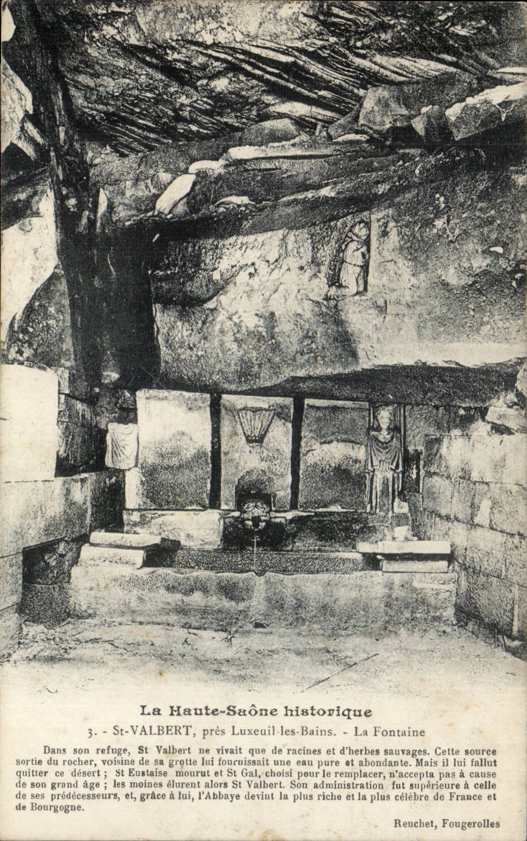CPA Saint Valbert pres Luxeuil les Bains La fontaine
