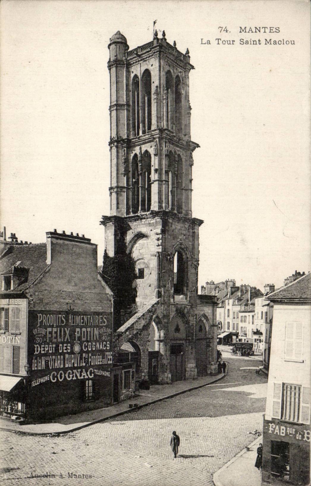 Mantes-la-Jolie — La Tour Saint-Maclou — Ancelin à Mantes