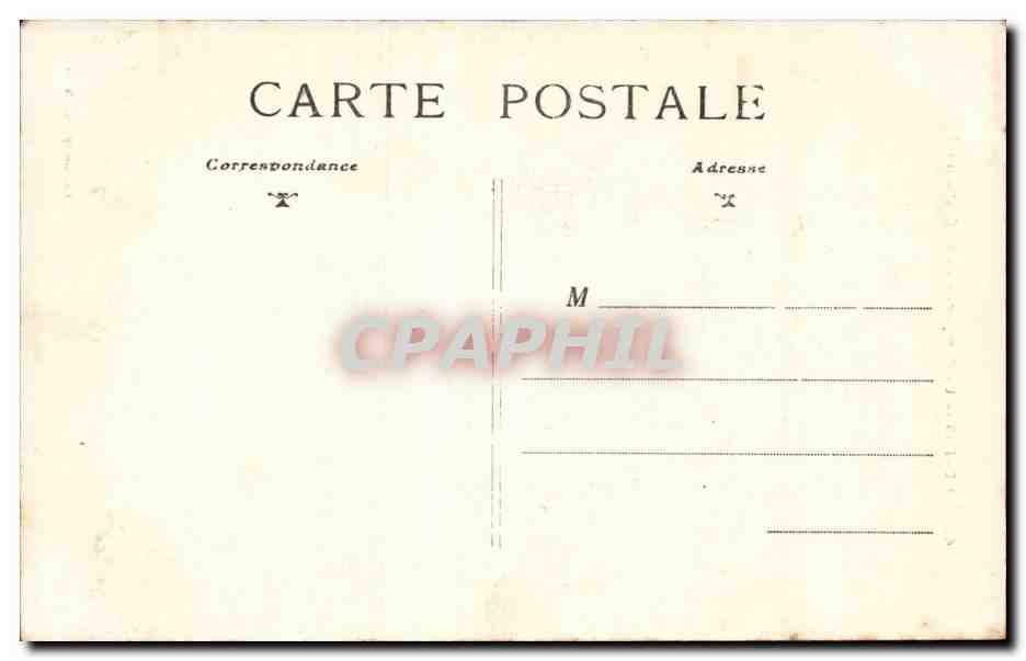 CPA Nevers Le Campanile de la cathedrale — Rückseite