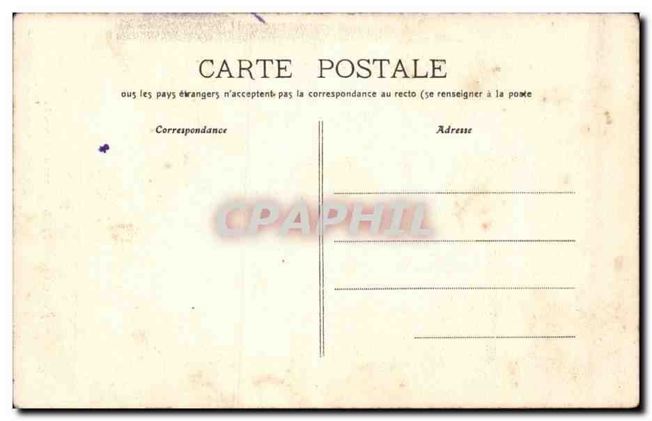 Carpentras - Arc de Triomphe CPA  — Rückseite