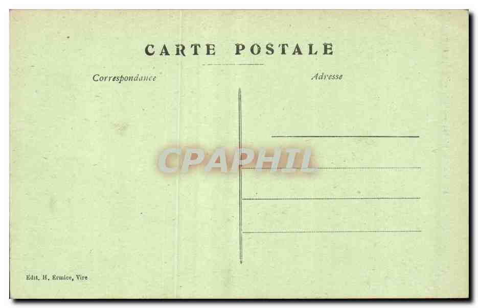 Vire - L'Abside de l'Eglise Notre Dame - CPA  — Rückseite