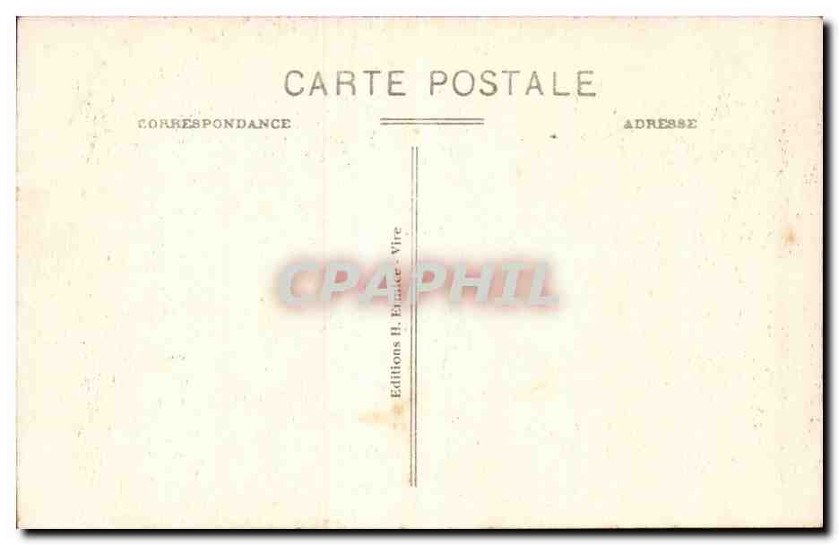 Vire - Interieur de l'Eglise Notre Dame - CPA  — Rückseite