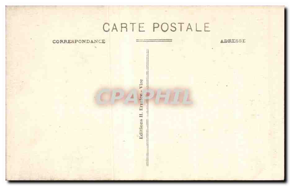 Vire - La partie supérieure du Vieux Belfroi (XIIIe s.) — Henri Ermice — Rückseite
