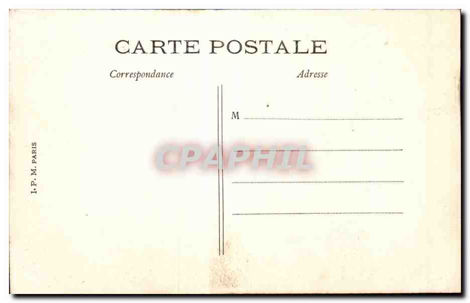 Avignon - Palais des Papes - CPA  — Verso