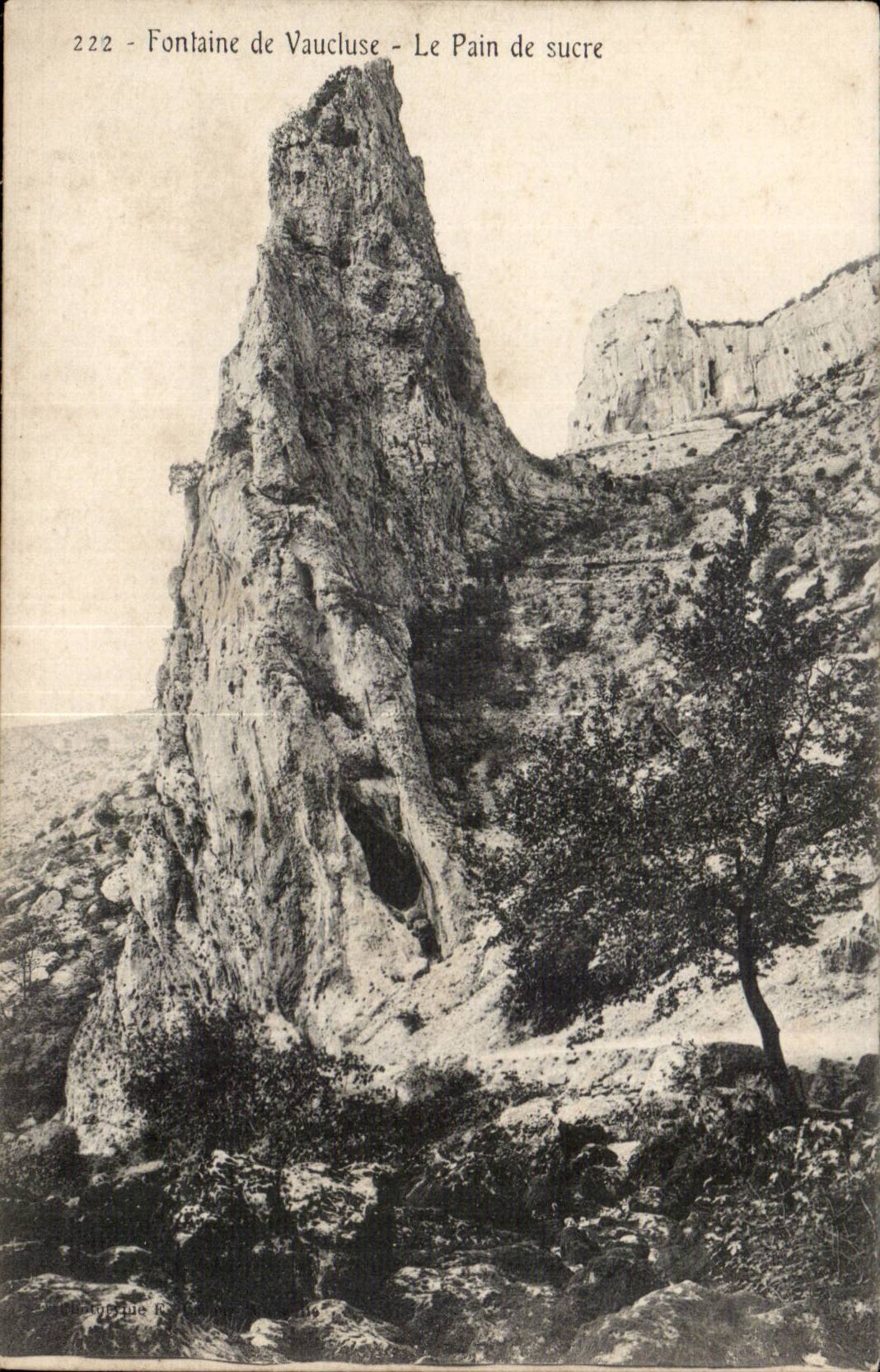 Fontaine de Vaucluse - Le Pain de Sucre - CPA 