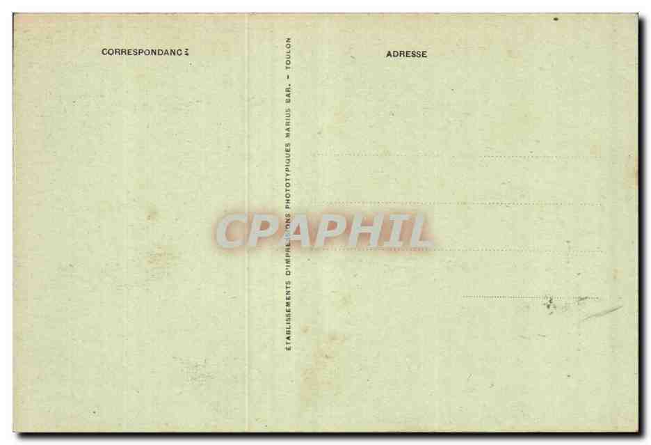 La Sainte Baume - La Grotte et le Saint Pilon - CPA  — Verso