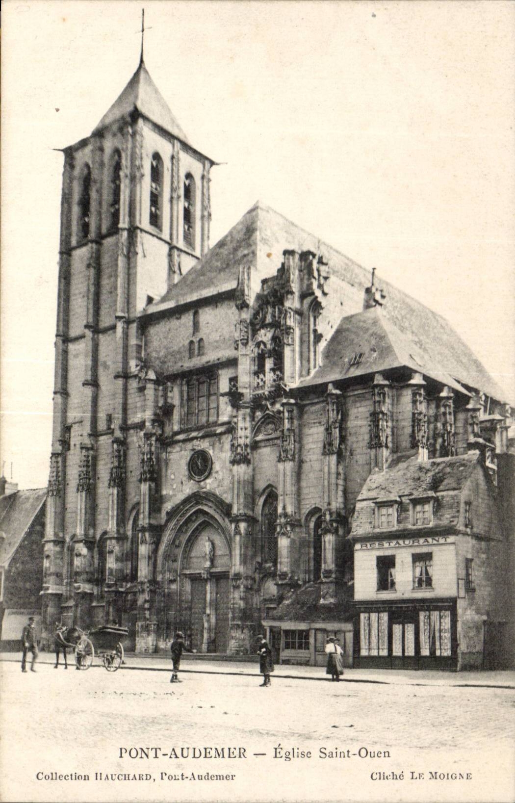 Pont Audemer - Eglise Saint Ouen - CPA 