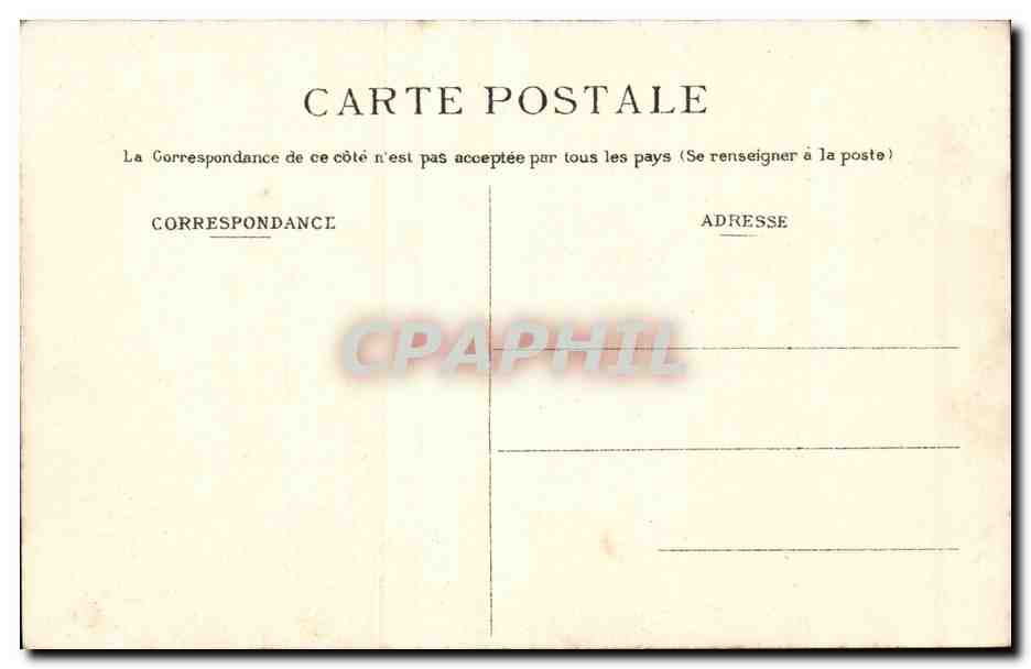 Nevers — Porte de l'Escalier d'Honneur du Palais Ducal — Édition spéciale N. 89 — Rückseite