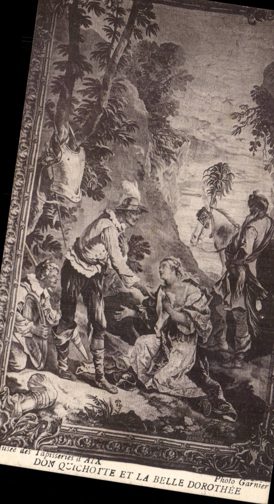 CPA Aix en Provence Musee des Tapisseries Don Quichotte et la belle Dorothee