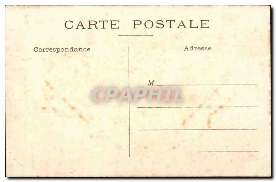 Gaspard de Gueidan (en joueur de musette) — par H. Rigaud — éd. Germanet, n°154 — Rückseite