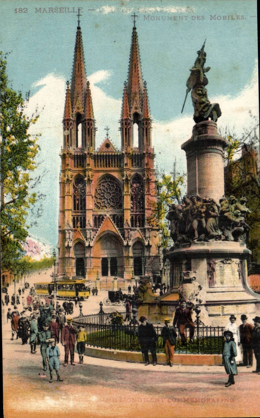 CPA Marseille Monument des mobiles