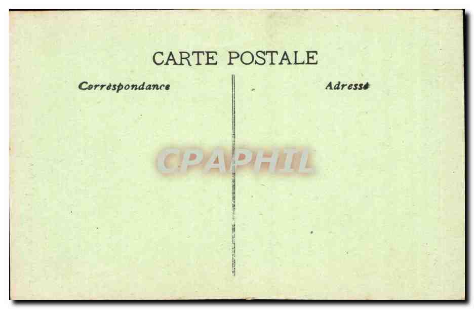 CPA Marseille Exposition coloniale 1922 Palais de L'indochine Indochina — Rückseite