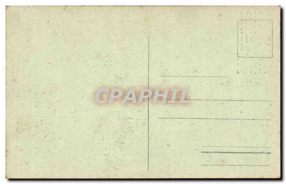 CPA Collection du chateau d'if Le masque de fer Marseille — Rückseite