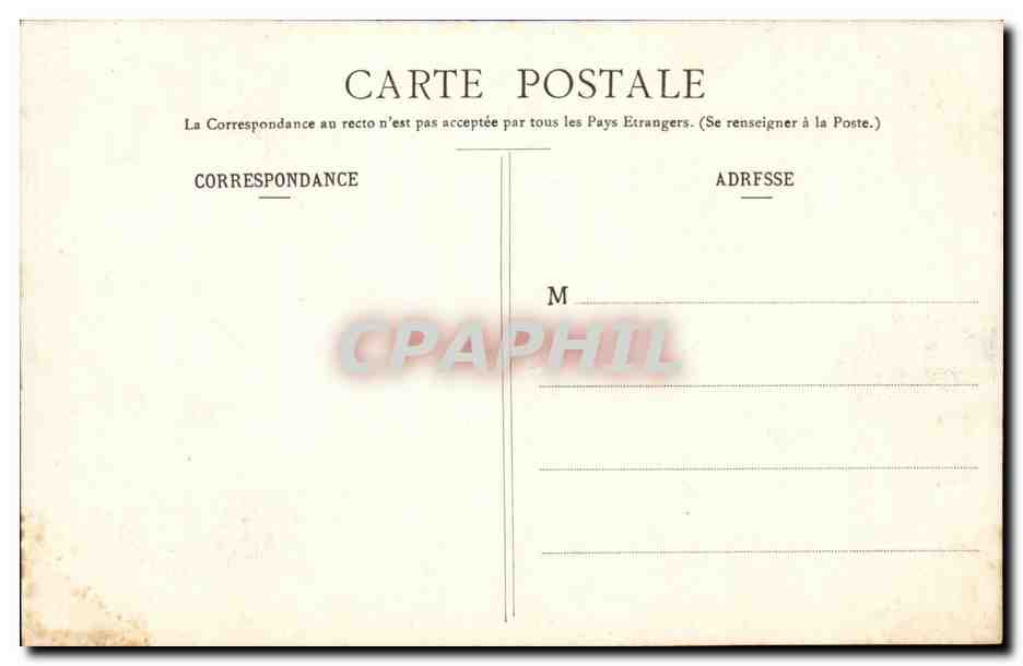 CPA Nancy Palais ducal Petite et grande porterie  — Verso