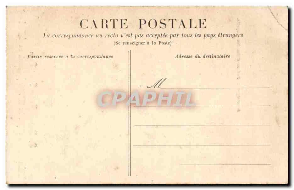 CPA Rouen Eglise Saint ouen L'ancien jube demoli en 1791 — Rückseite