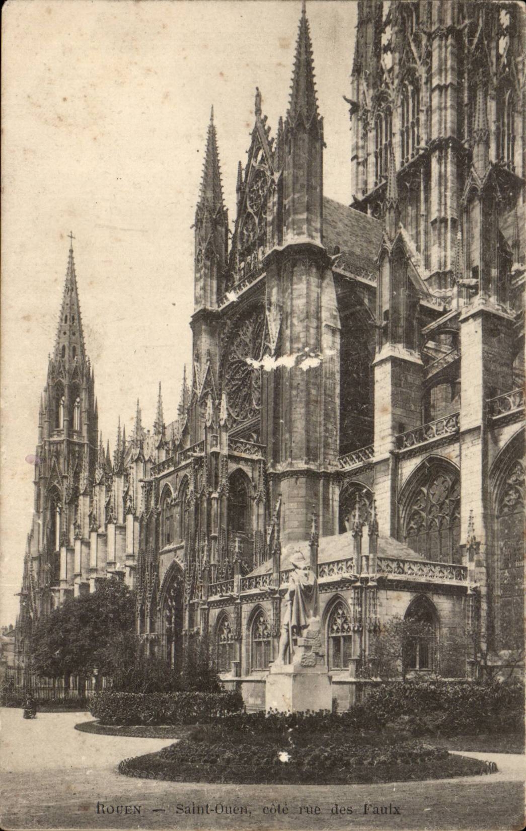 CPA Rouen Saint ouen cote rue des Faulx