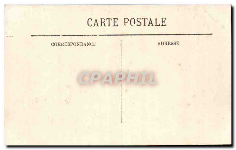 CPA Caen L'eglise St Sauveur L'abside — Verso
