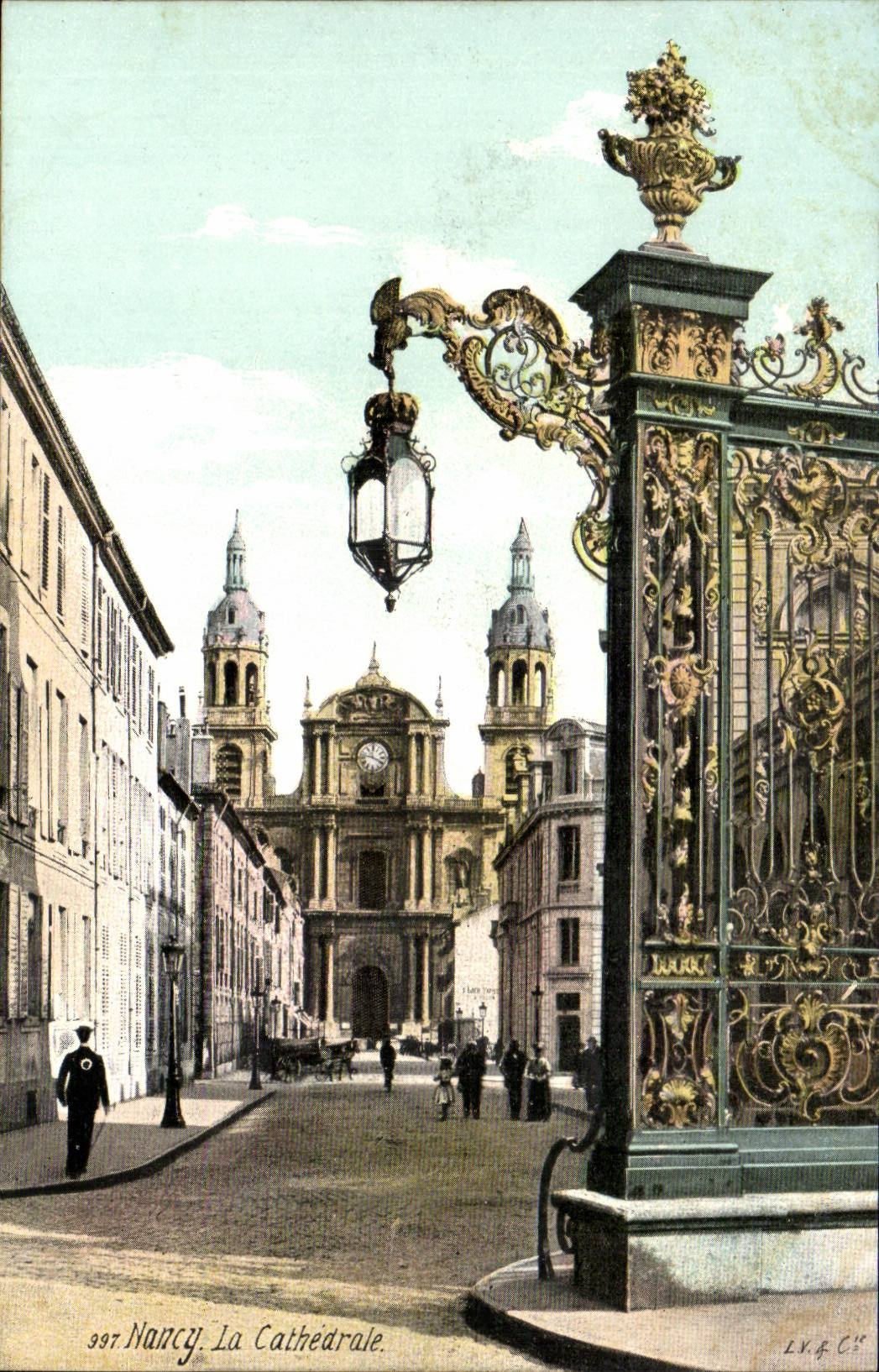 CPA Nancy La cathedrale