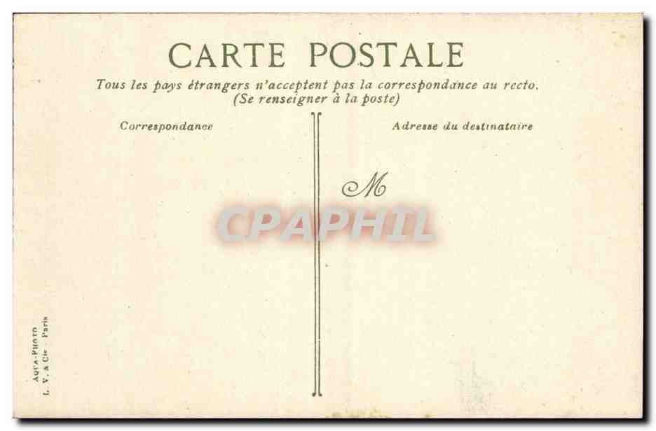 CPA Nancy La cathedrale — Verso
